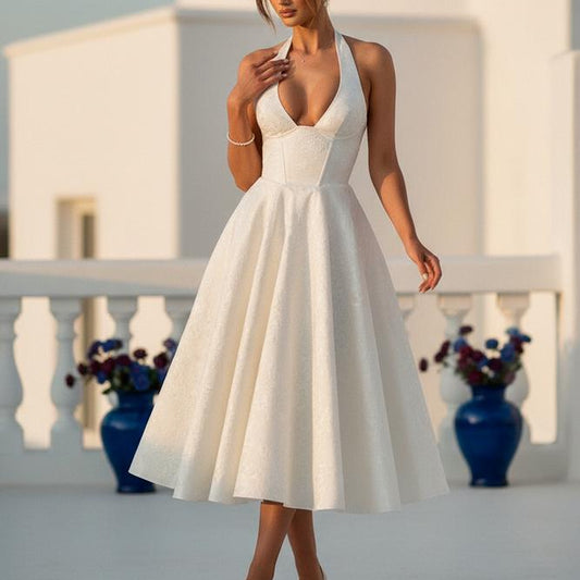 La Vire - Raram | Ärmelloses Midilanges Midikleid