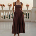 La Vire - Calin | Ärmelloses Ausgestelltes Abendkleid